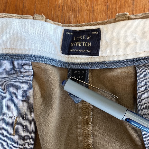 Men’s J crew 484 Essential Stretch chino 33x32 - Picture 5 of 10